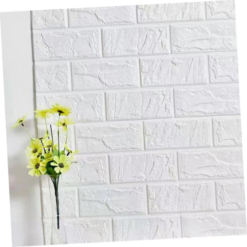 3D Decorative Brick Wall Panels – Self-Adhesive Foam Wallpaper