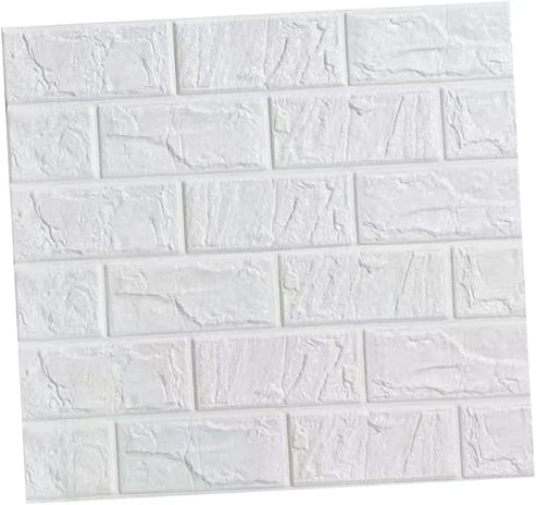 3D Decorative Brick Wall Panels – Self-Adhesive Foam Wallpaper